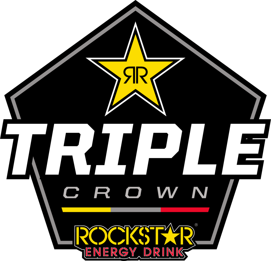 Rockstar Triple Crown - Sx Tour Rockstar Triple Crown Clipart (1040x1003), Png Download