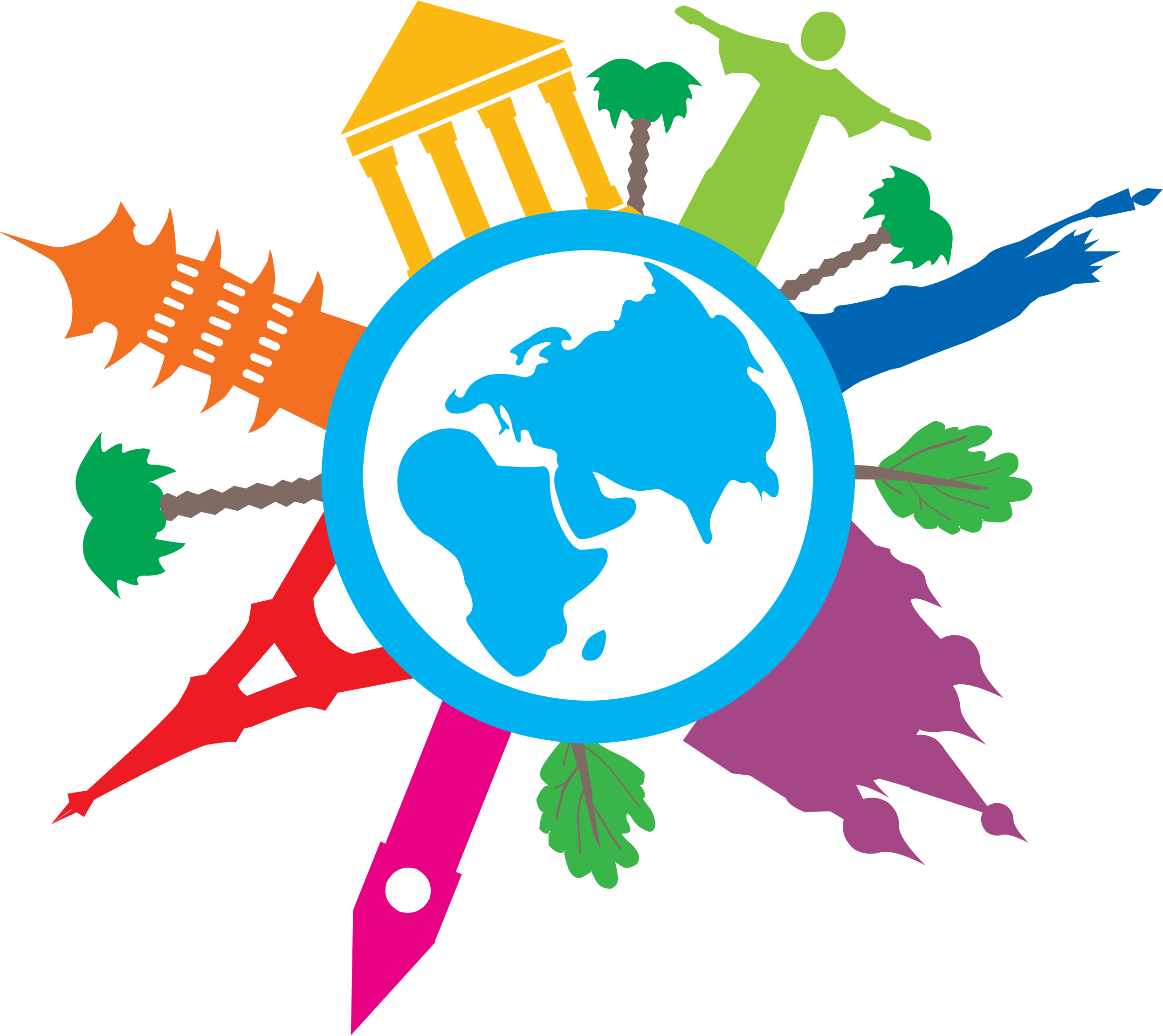 Travels With Dan - Visit Singapore Logo Clipart (2519x2231), Png Download