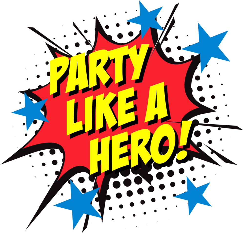 Ready To Wow Your Child With A Hero's Birthday This - Portable Network Graphics Clipart (1000x1000), Png Download