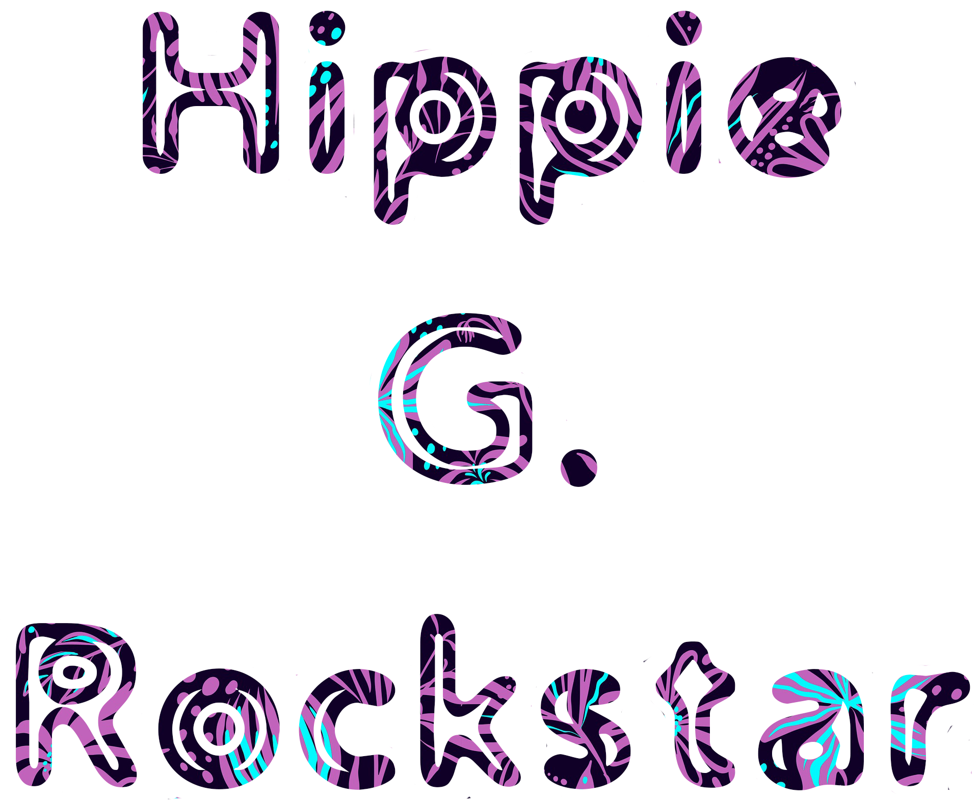 Hippie G - Rockstar - Hippie G Clipart (1920x1920), Png Download