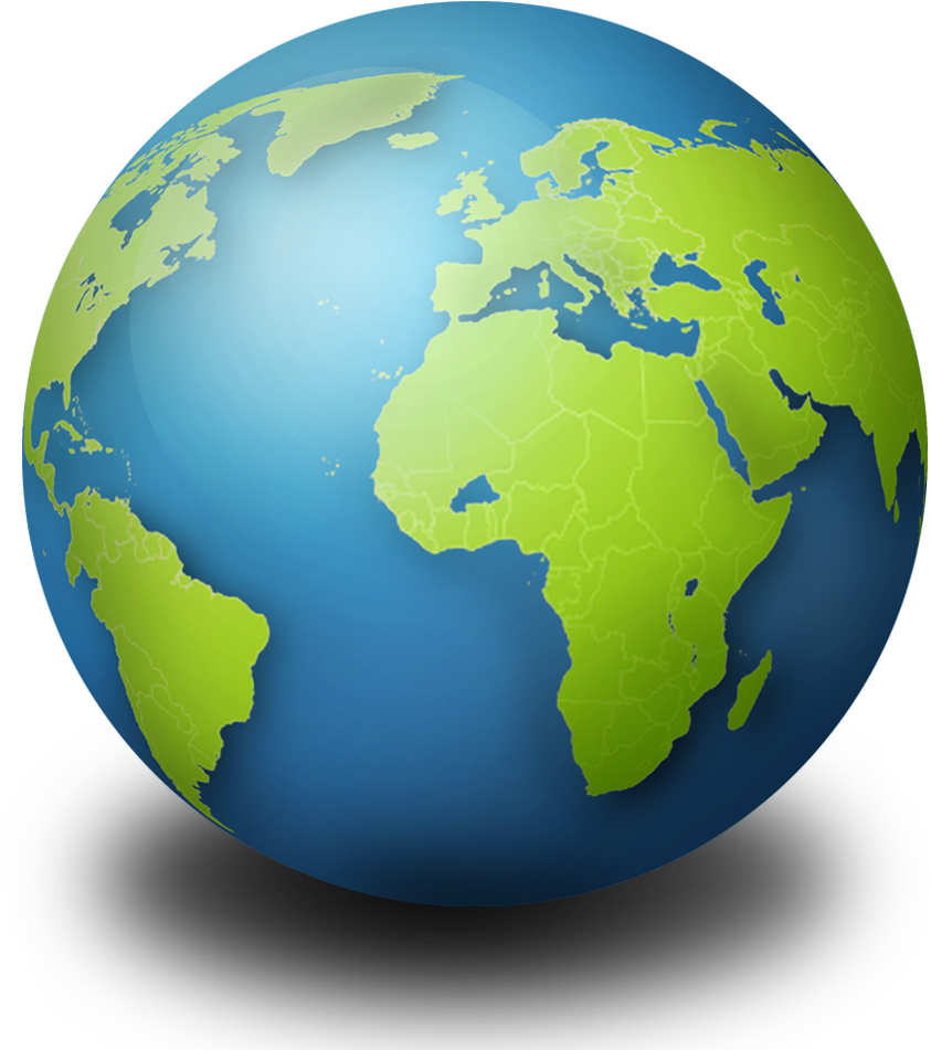 Globe Png Clipart - World Png Transparent Png (1000x1000), Png Download