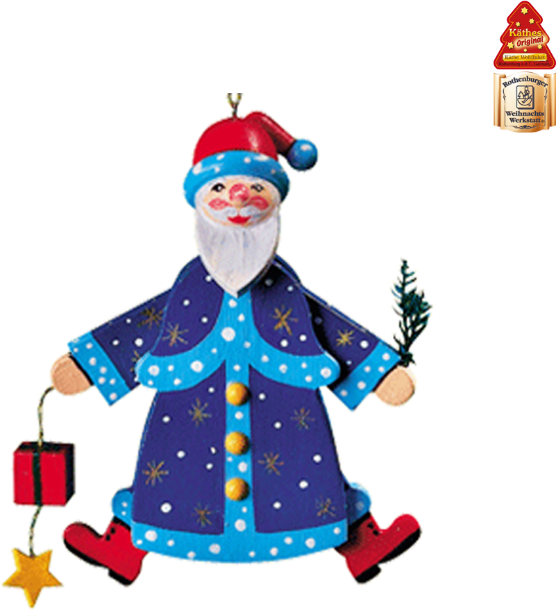 Santa - Illustration Clipart (1000x1000), Png Download