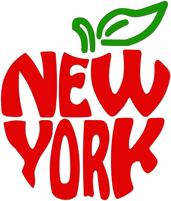 Members Of The Ews Culture Club Travel To New York - New York In Words Clipart (720x720), Png Download