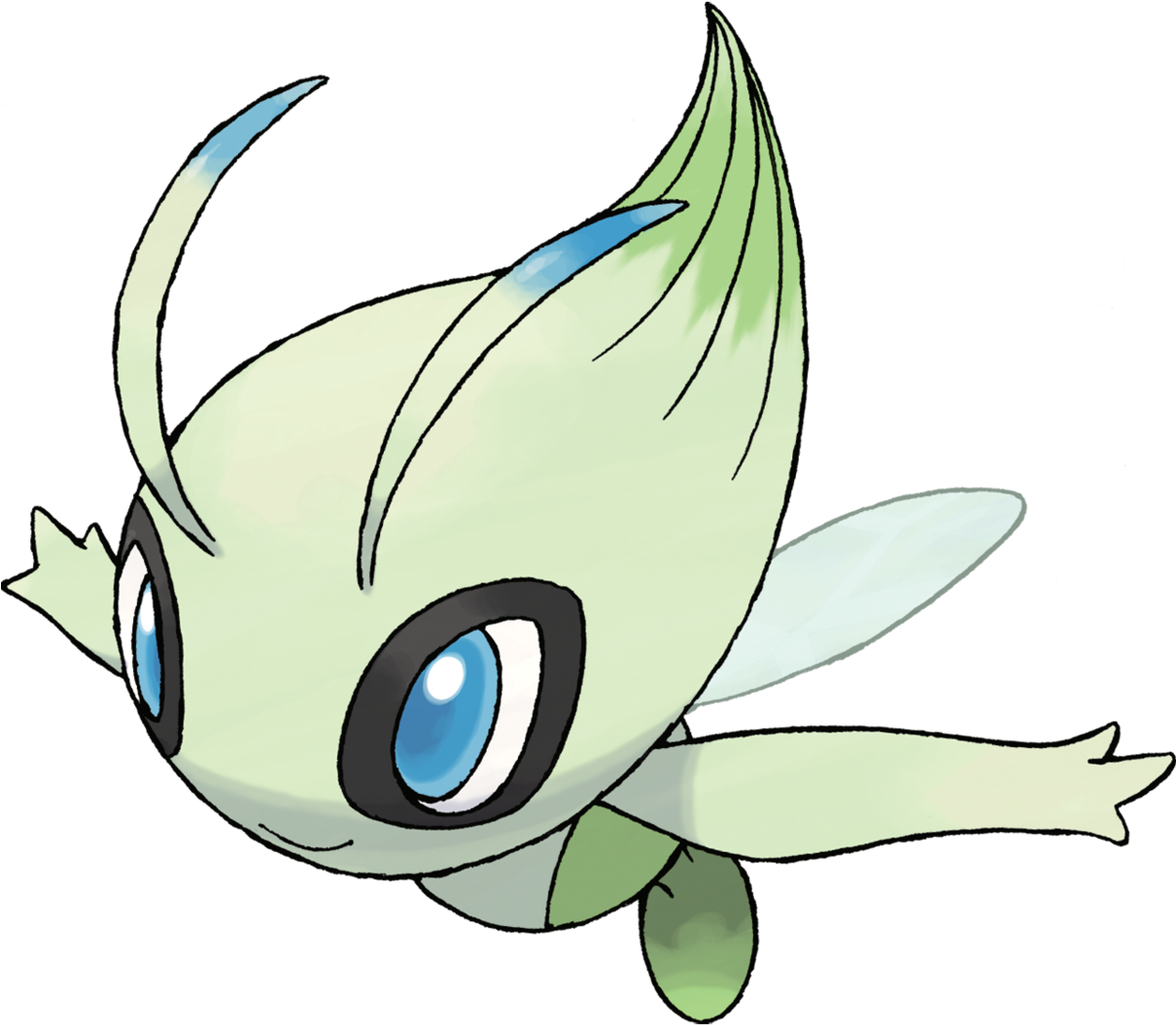 Celebi Png Clipart (1200x1200), Png Download