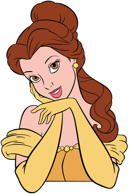 Belle Clip Art - Belle - Png Download (497x748), Png Download