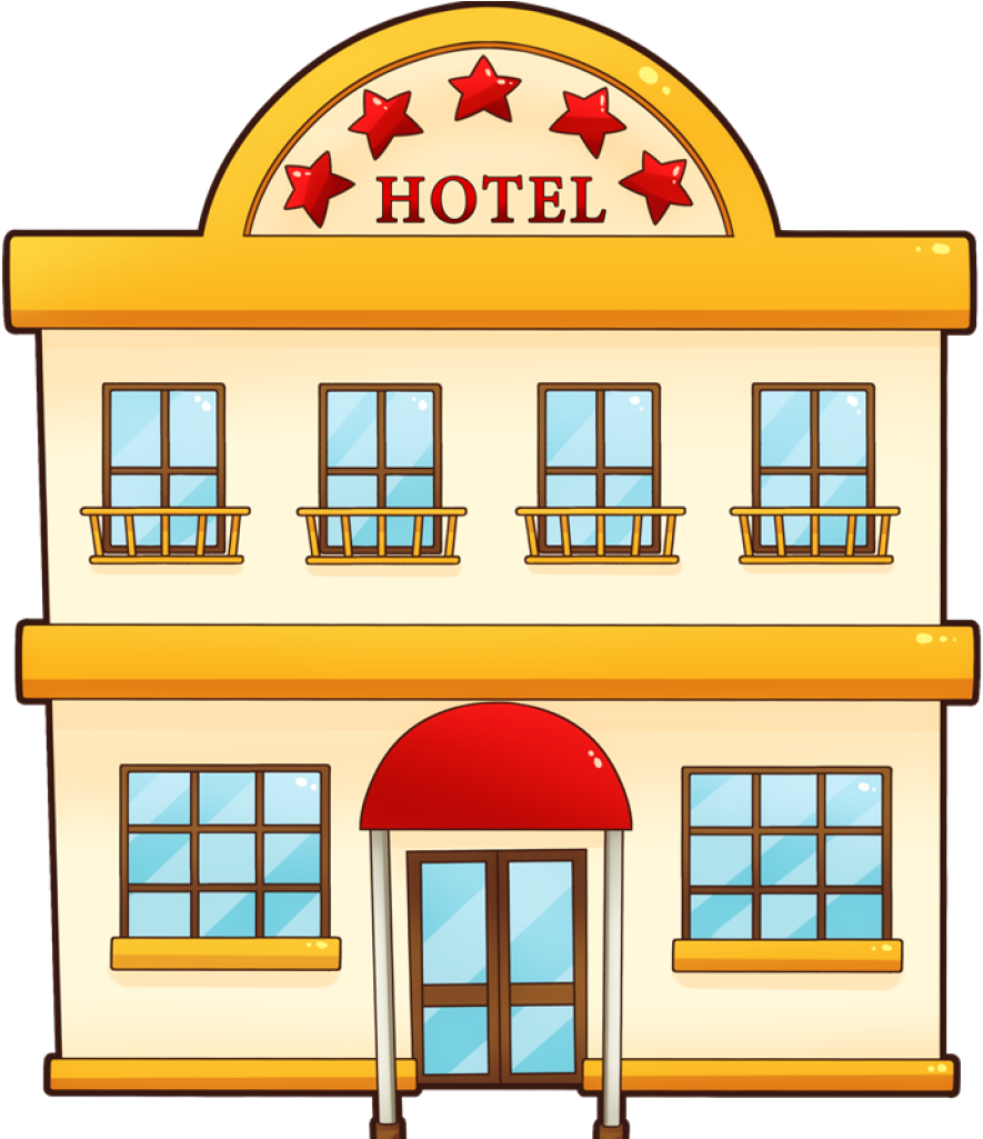Hotel Clipart Wave Clipart Hatenylo - Transparent Background Hotel Clipart - Png Download (1024x1024), Png Download