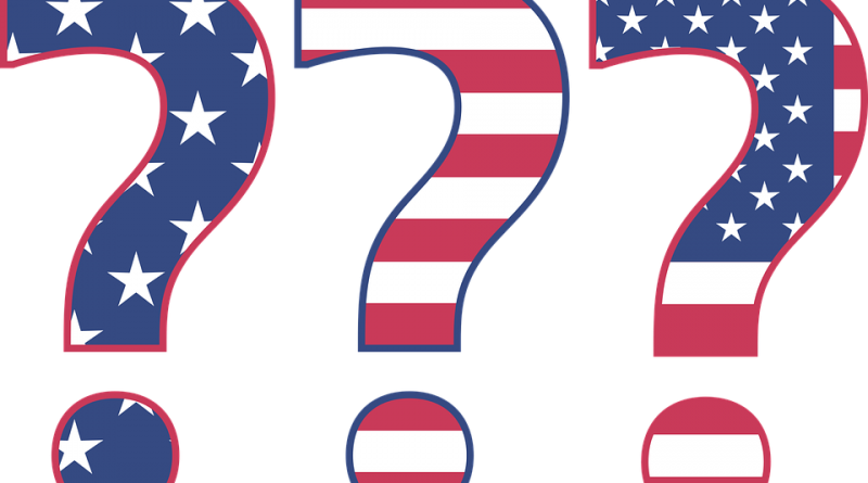 Do You Vote With Your Head Or With Your Heart - Point D Interrogation Drapeau Americain Clipart (800x445), Png Download