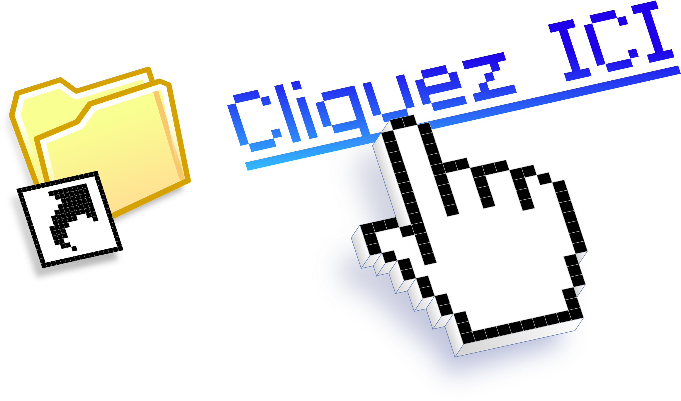 Hyperlink Hand Icon Png For Kids - Hand Cursor Clipart (2400x1454), Png Download