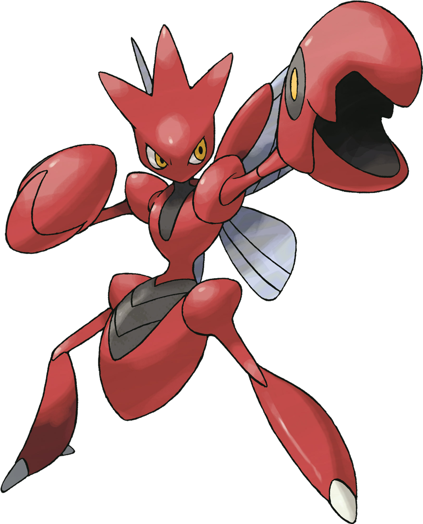 Scizor - Scizor Pokemon Clipart (1080x1080), Png Download
