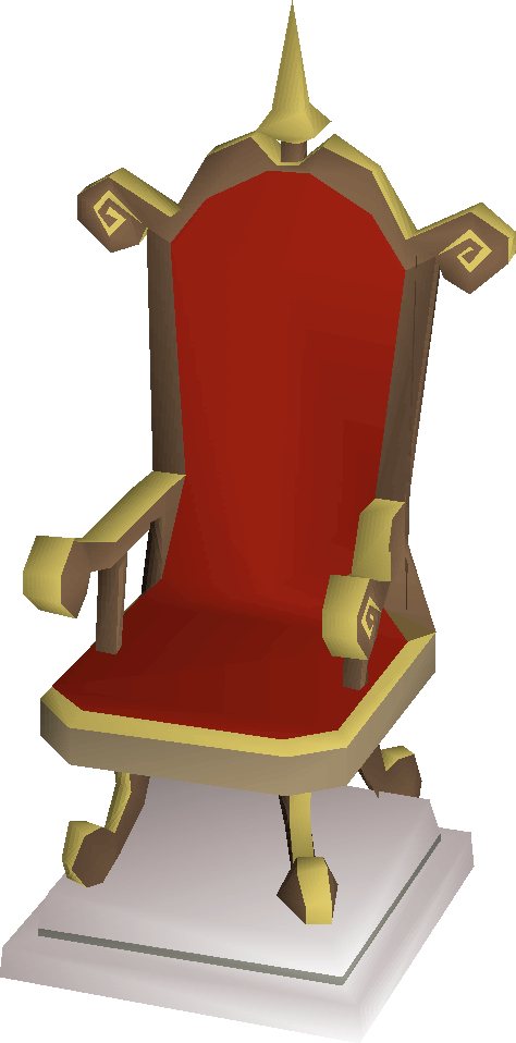 Gilded Throne - Throne Clipart (474x958), Png Download
