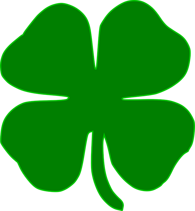 Clover Clipart Big - Shamrock Clip Art Free - Png Download (552x597), Png Download