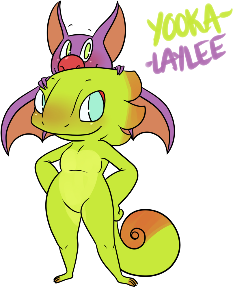 296kib, 1024x1024, Yooka Laylee By Emssik La-d8rowyo - Rule 63 Yooka Laylee Clipart (1024x1024), Png Download