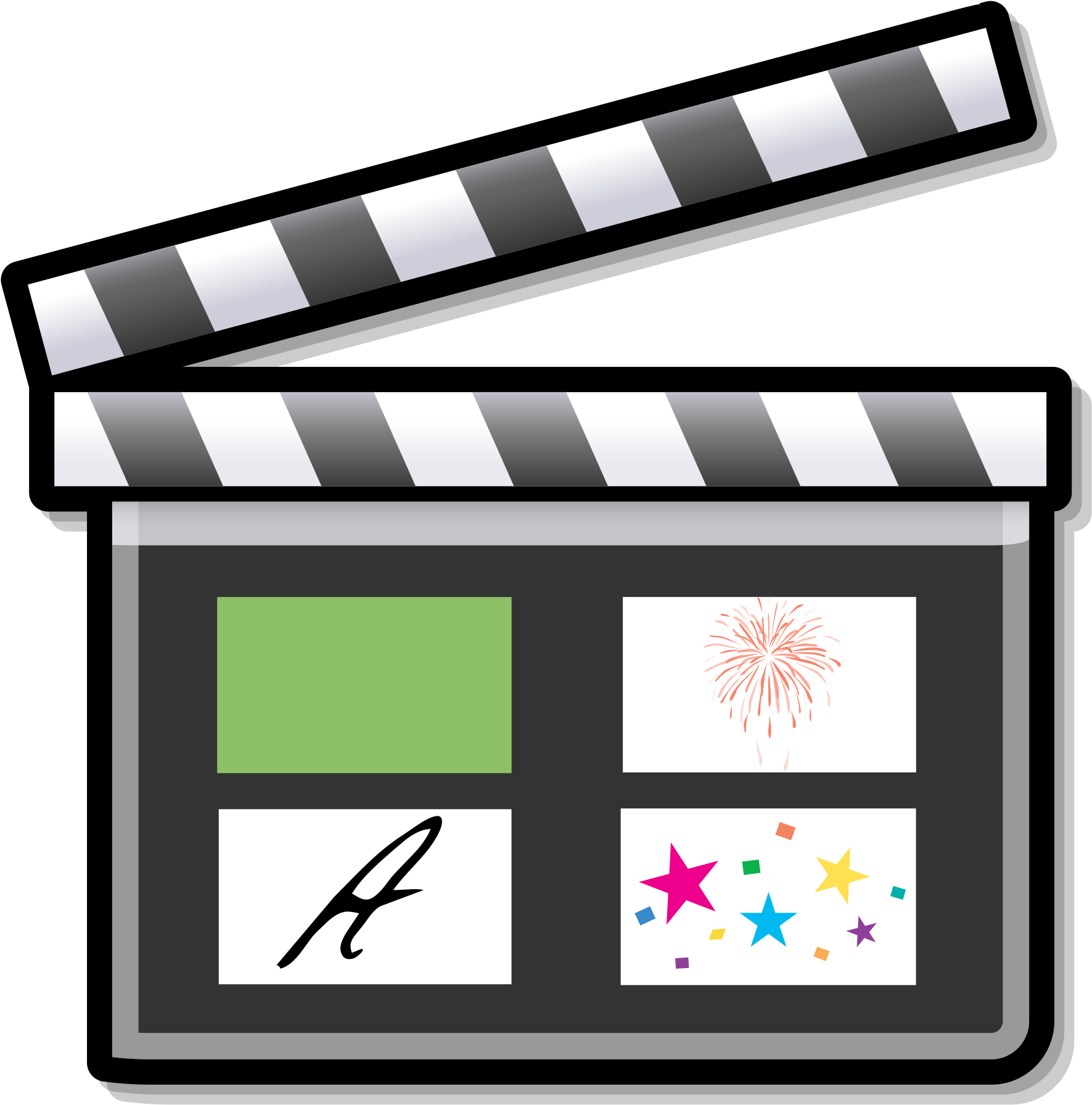 Open - Cinema Clipart (2000x2000), Png Download