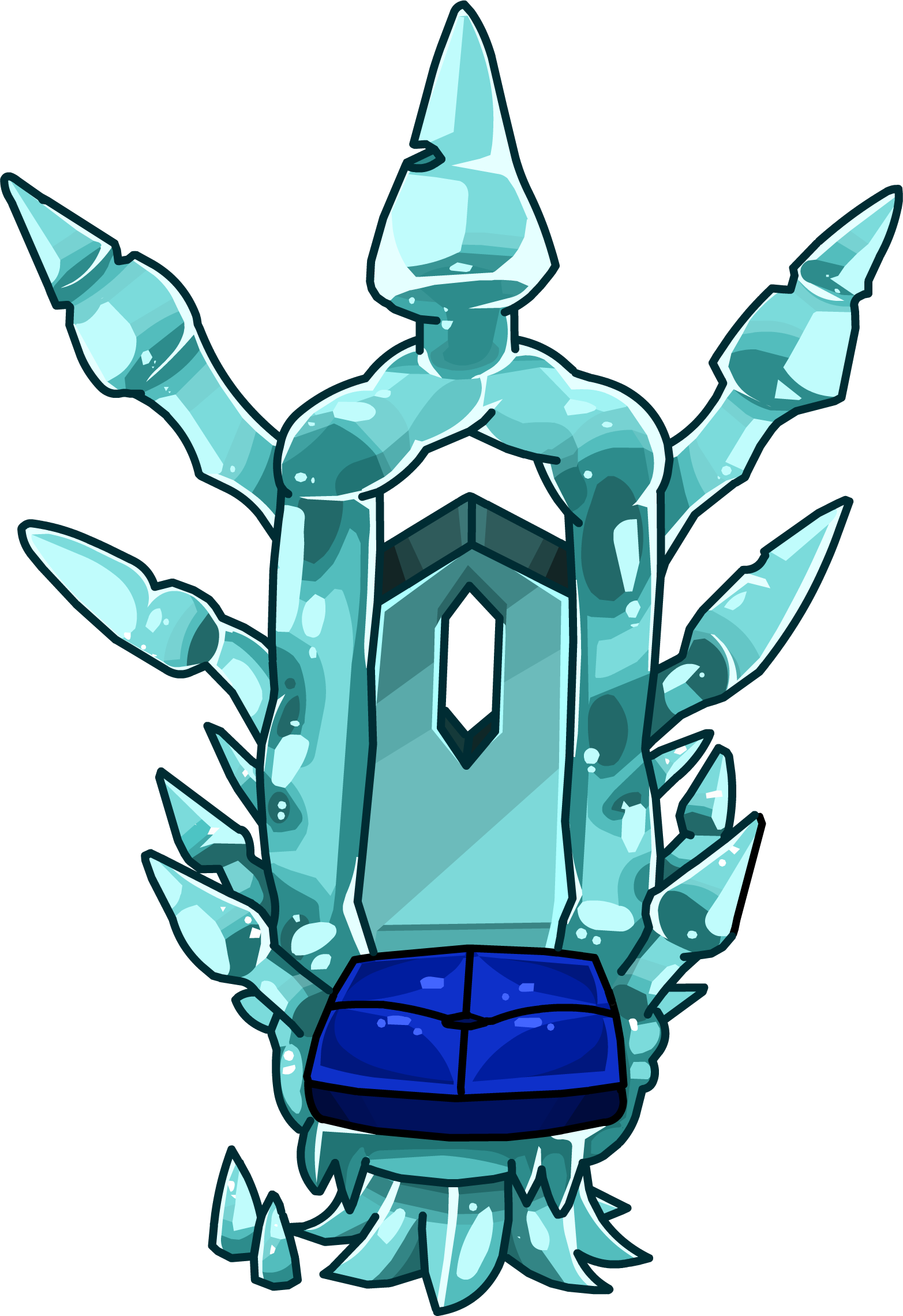 Frost Throne Clipart (1565x2279), Png Download