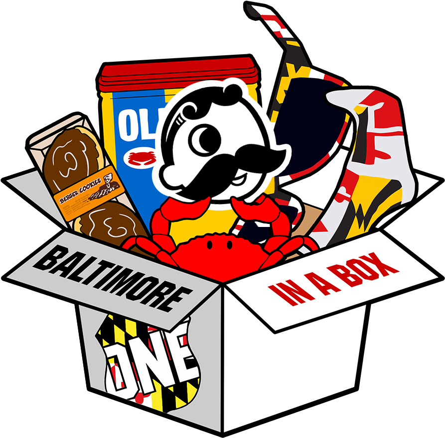 Route One Apparel Box - Baltimore Clipart (1000x1000), Png Download