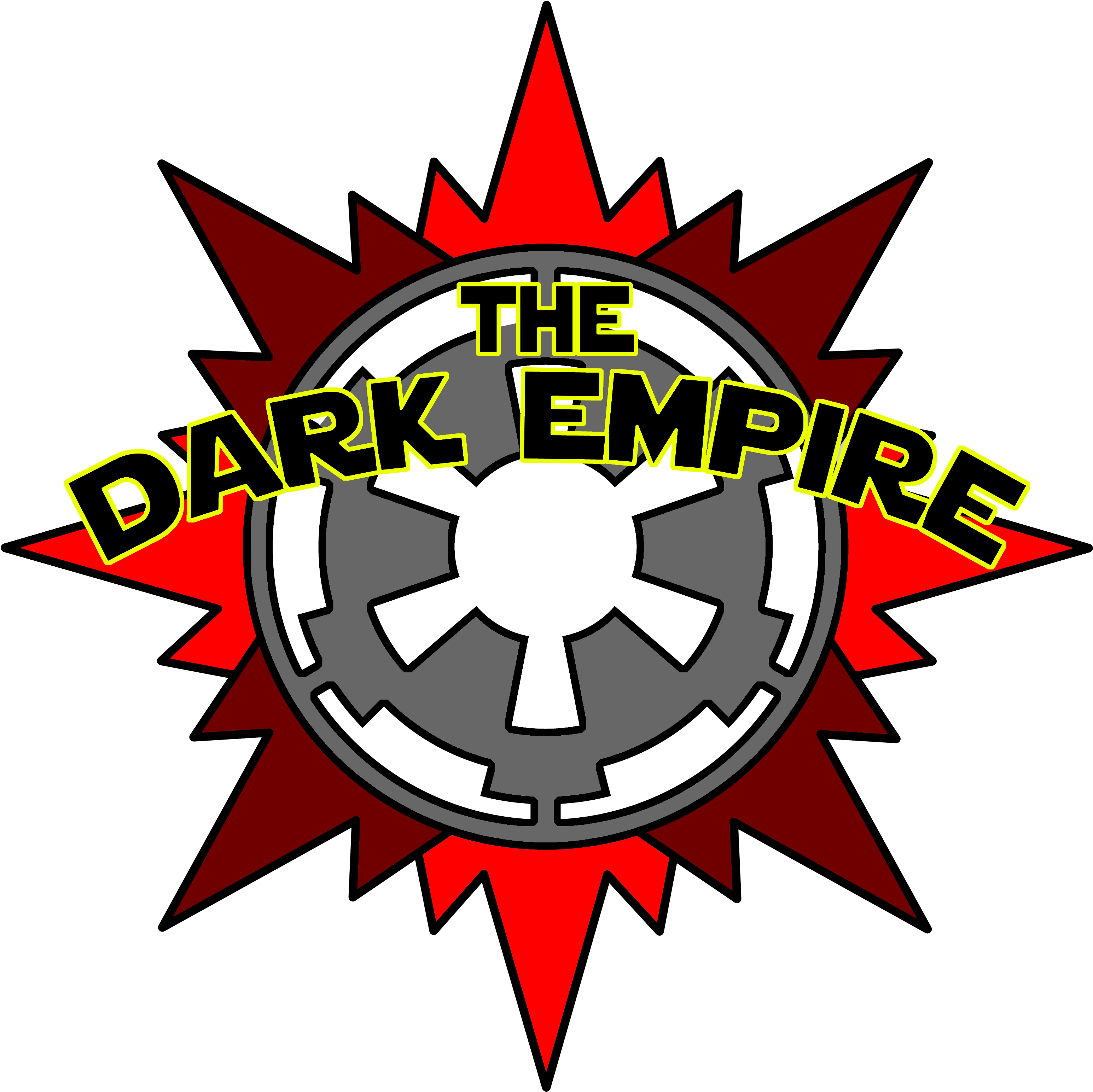 Tde Club Logo - Dark Empire Clipart (3300x3300), Png Download
