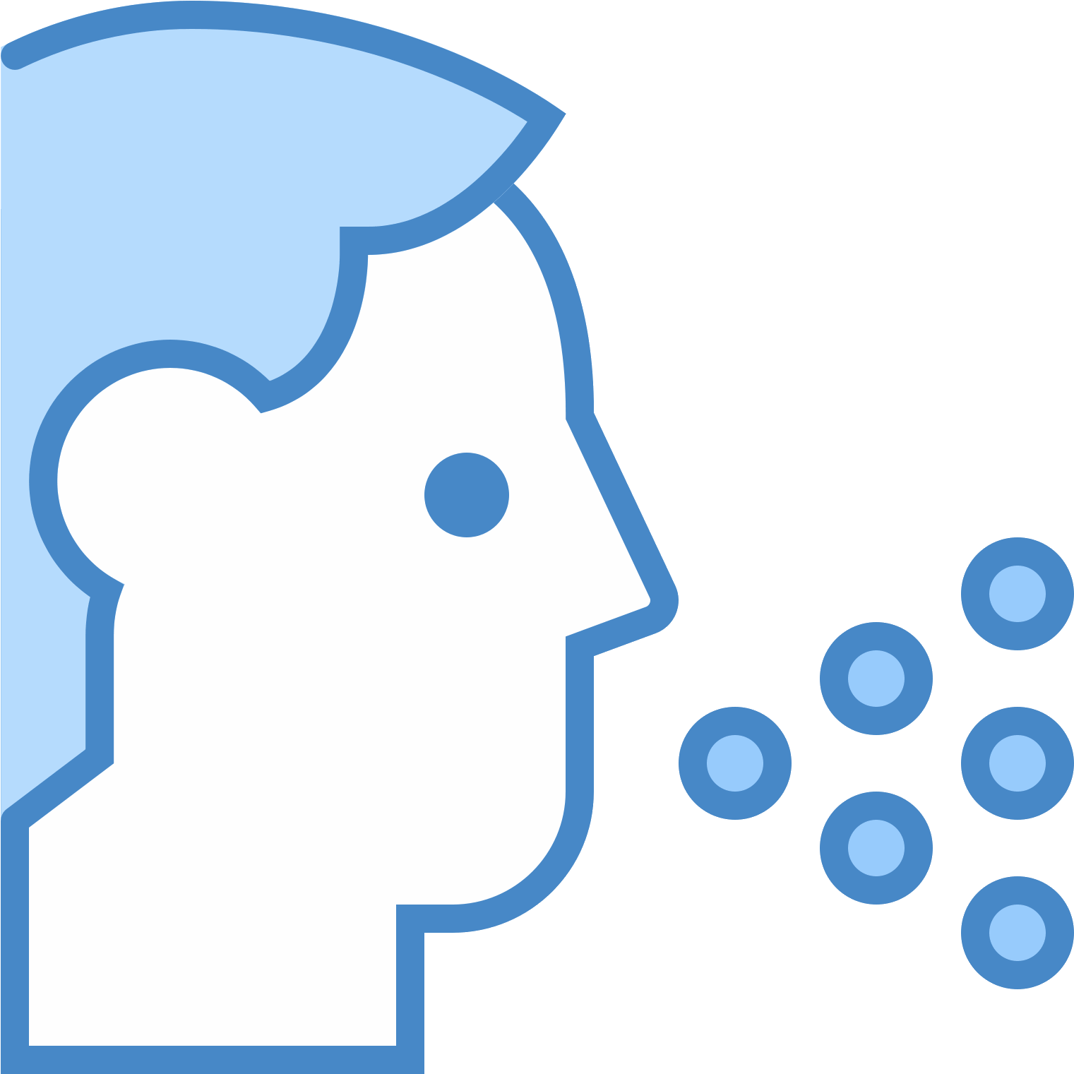 All Icons Are In The Flat Vector Style, However, Differ - Estornudo Png Clipart (1600x1600), Png Download