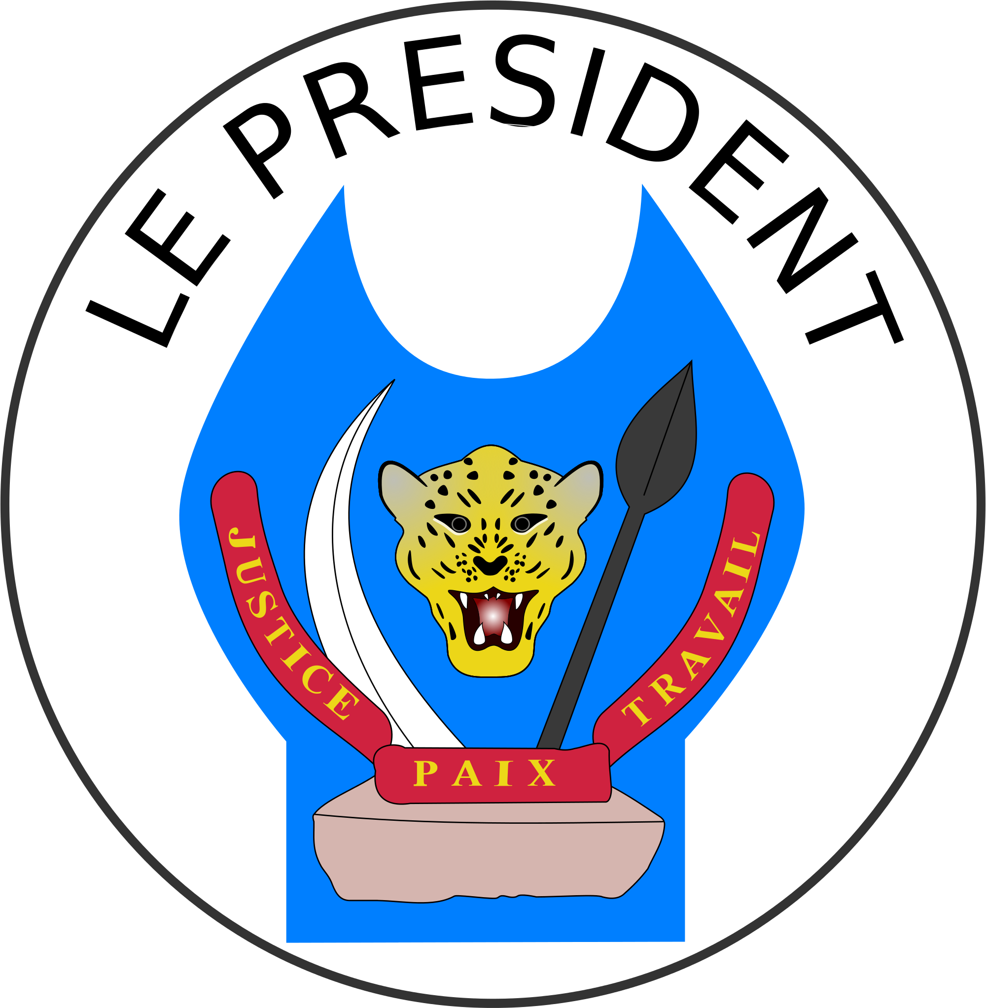 Etats G N Raux Of The Justice Democratic Republic Of Congo Seal