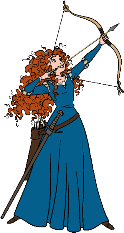 Archery Bow Hubpicture Pin - Disney Pixar Movie Clip Art - Png Download (485x800), Png Download