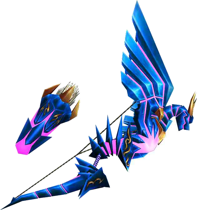 Frontiergen-bow 068 Render 001 - Monster Hunter Generations Bows Clipart (634x676), Png Download