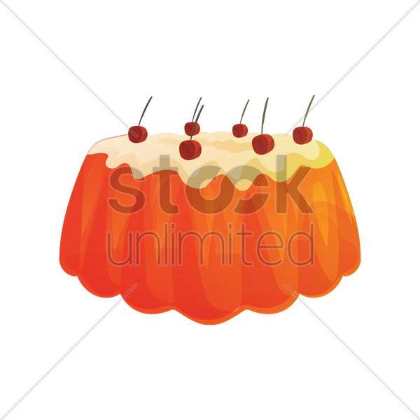 Jelly Clipart Pudding Jelly - Pudding - Png Download (600x600), Png Download