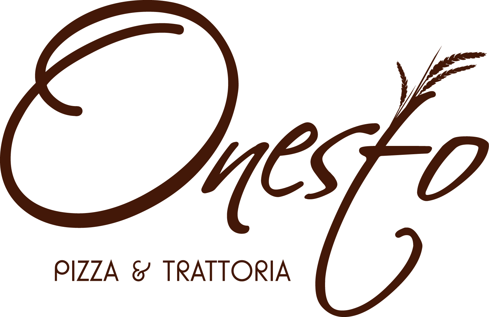 Onesto Logo - Onesto Pizza Clipart (1593x1034), Png Download