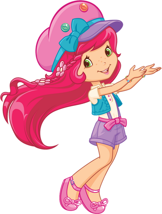 Charlotte Aux Fraises Png Strawberry Shortcake Fresita - Strawberry Shortcake Characters Clipart (570x750), Png Download
