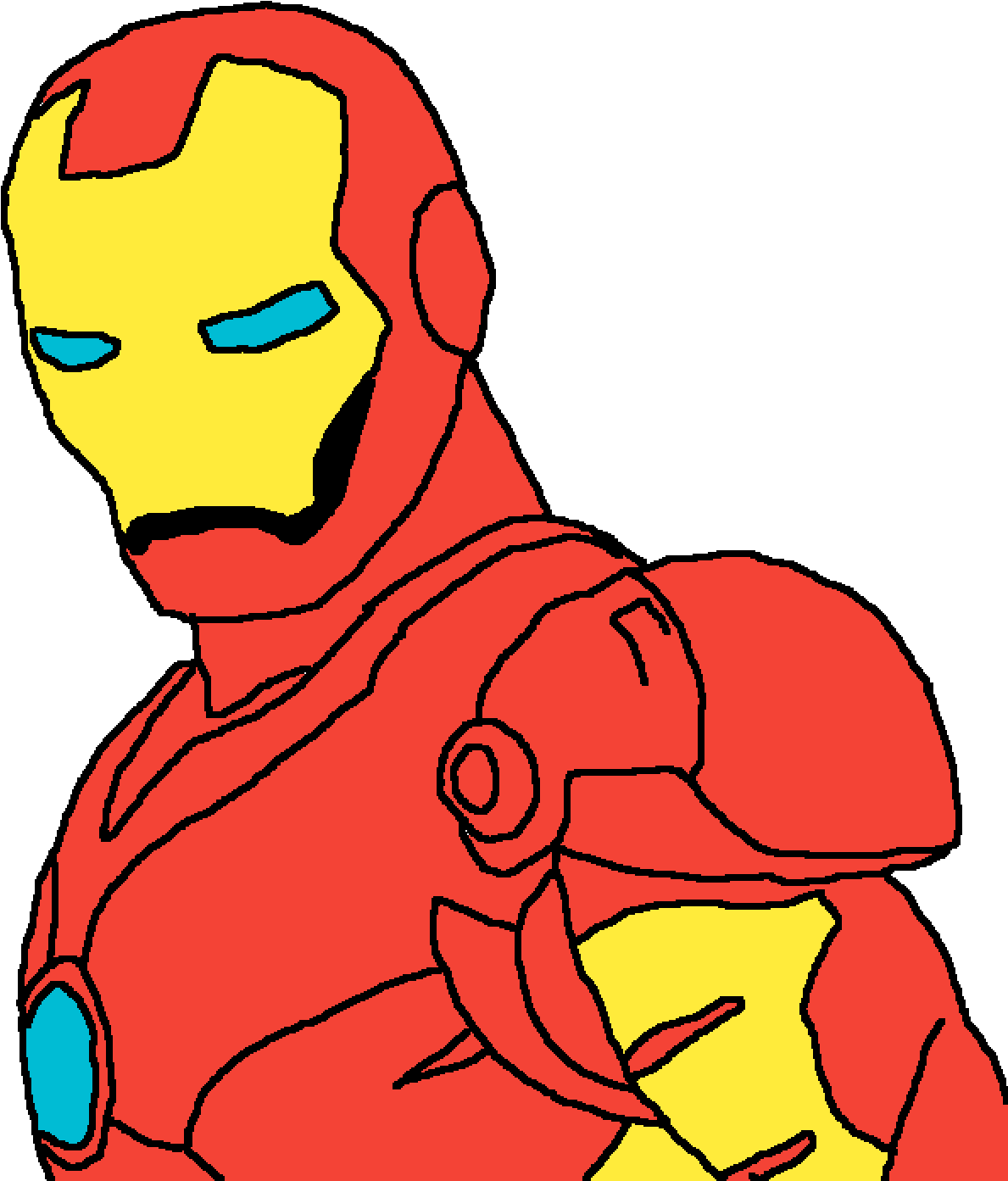 Iron Man Clipart (1400x1400), Png Download