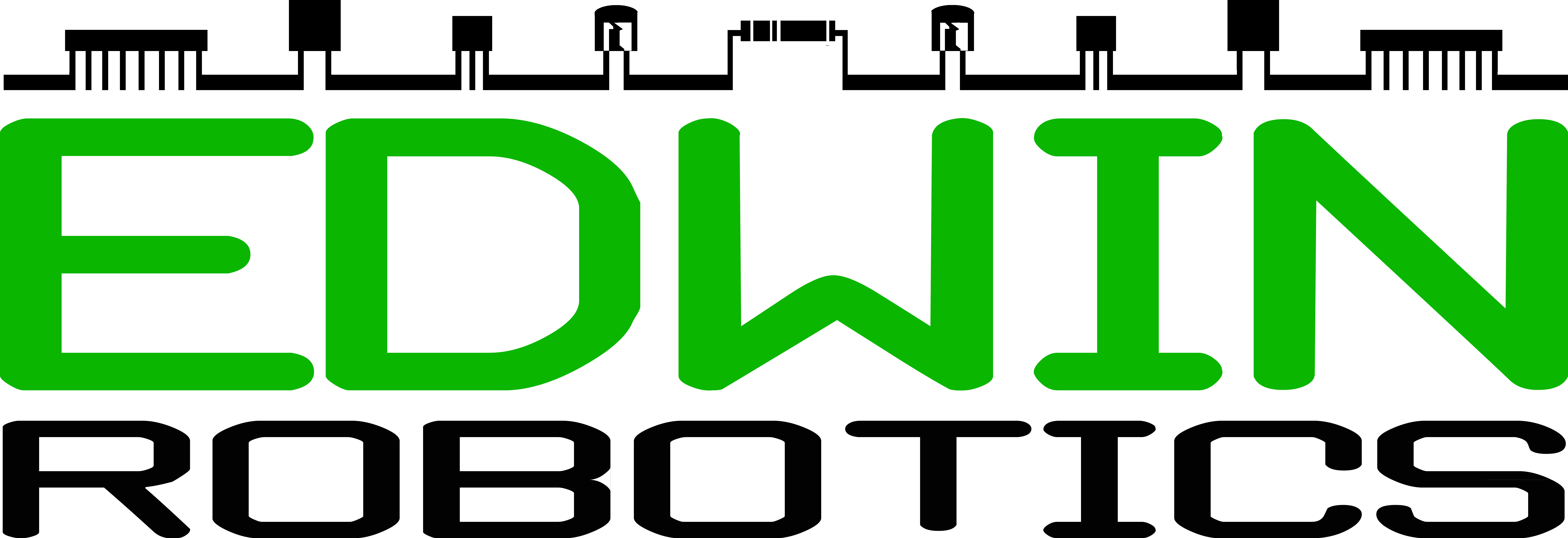 Learn With Edwin Robotics - Power Supply Clipart (8146x2794), Png Download