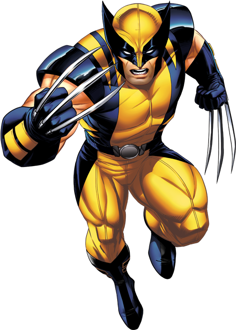 Wolverine Clipart Suit - Hasbro Marvel Wolverine Titan Hero Series Wolverine - Png Download (576x720), Png Download