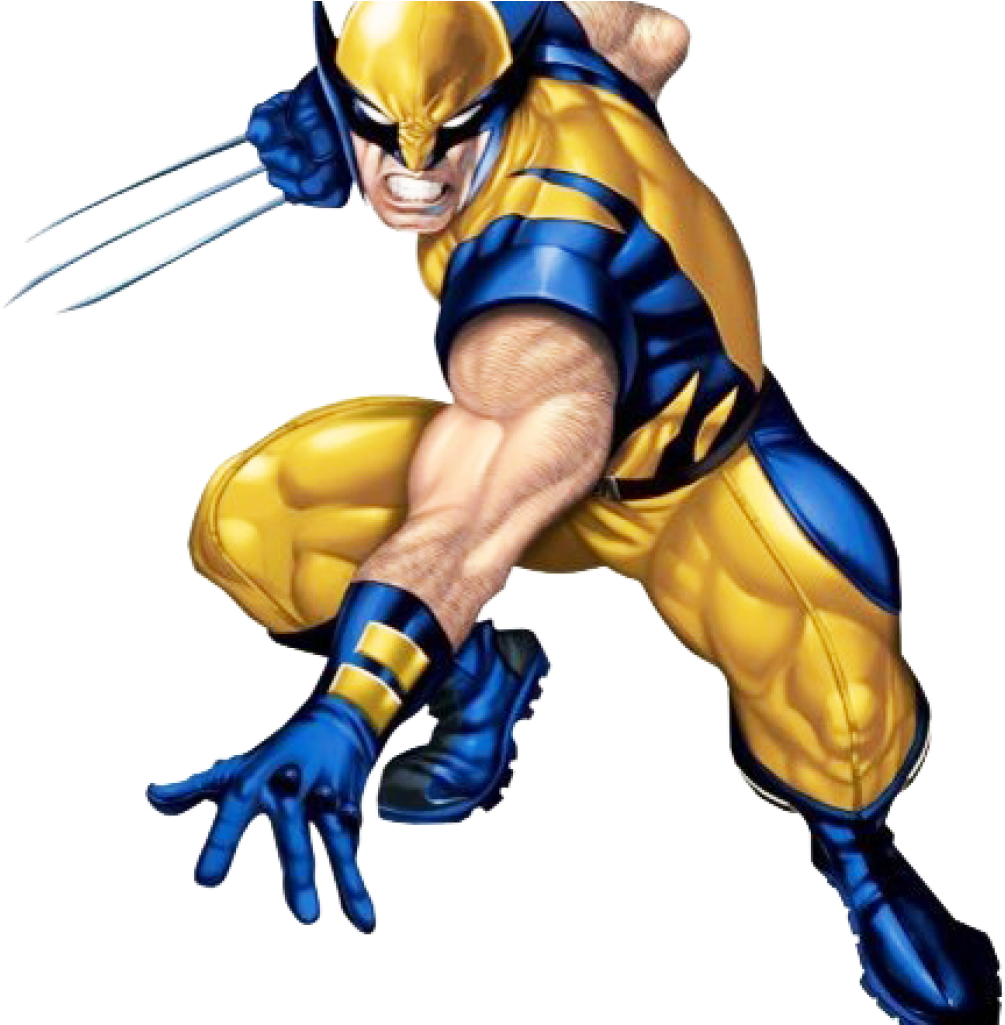 Marvel Clipart Marvel Clipart Marvel Clip Art Clipart - Fathead Super Heroes Wolverine Wall Decal - Png Download (1024x1024), Png Download