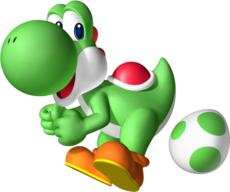 Yoshi Egg Yoshi Render - You Ve Heard Of Elf On The Shelf Clipart (836x668), Png Download