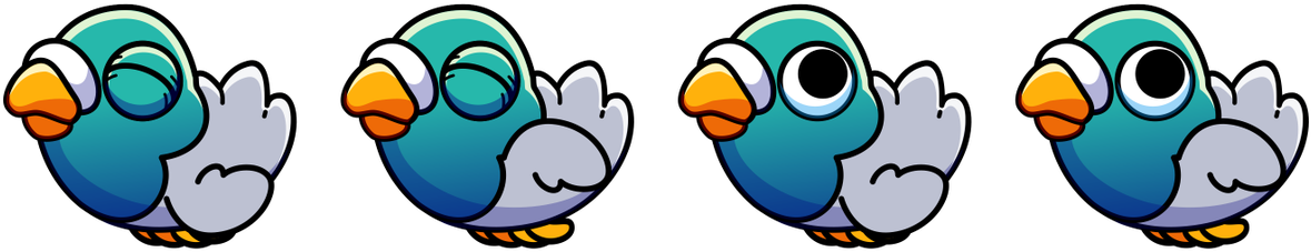 Artist For Pooping Pigeons - Cartoon Clipart (1200x290), Png Download