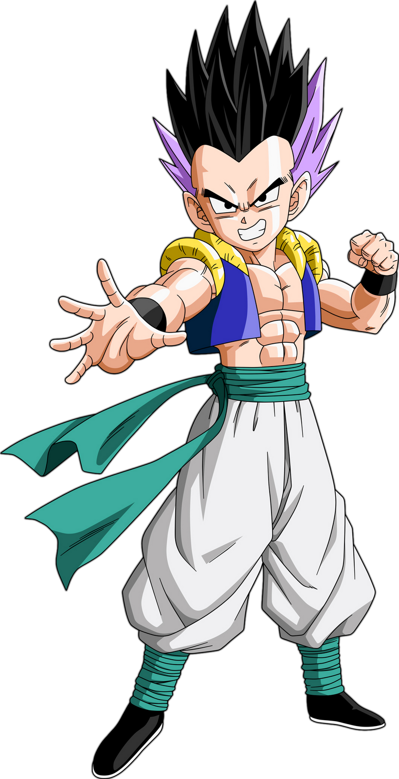 Want To Add To The Discussion - Dragon Ball Gotenks Clipart (820x1600), Png Download