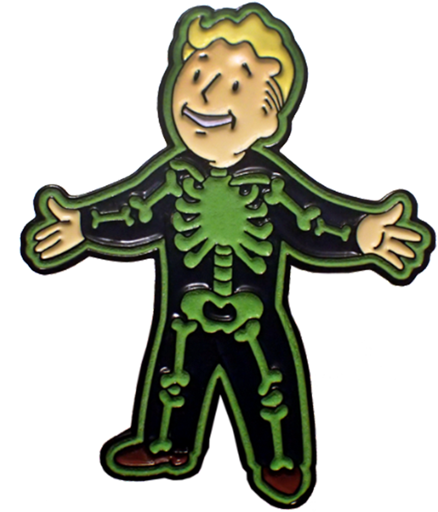 'the Glowing One' Adamantium Glow In The Dark Enamel Clipart (1024x1024), Png Download