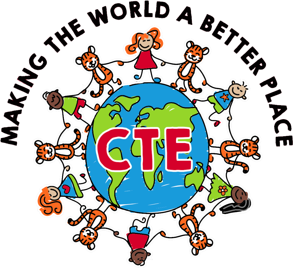 Tigers Choose Kind - Association Parents D Élèves Clipart (1006x920), Png Download