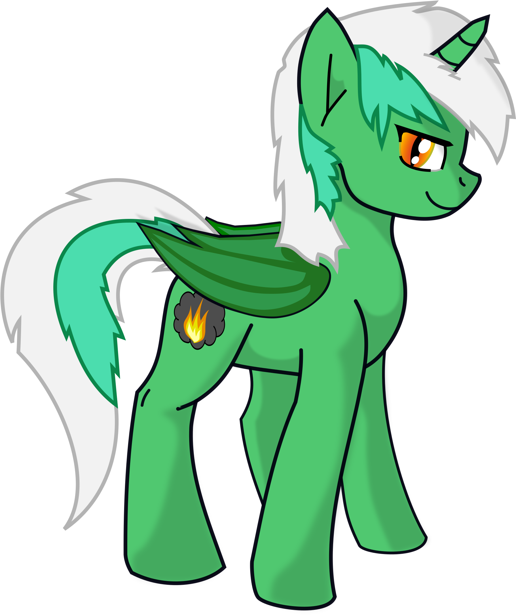 Big Image - Pony Clipart (3394x2400), Png Download