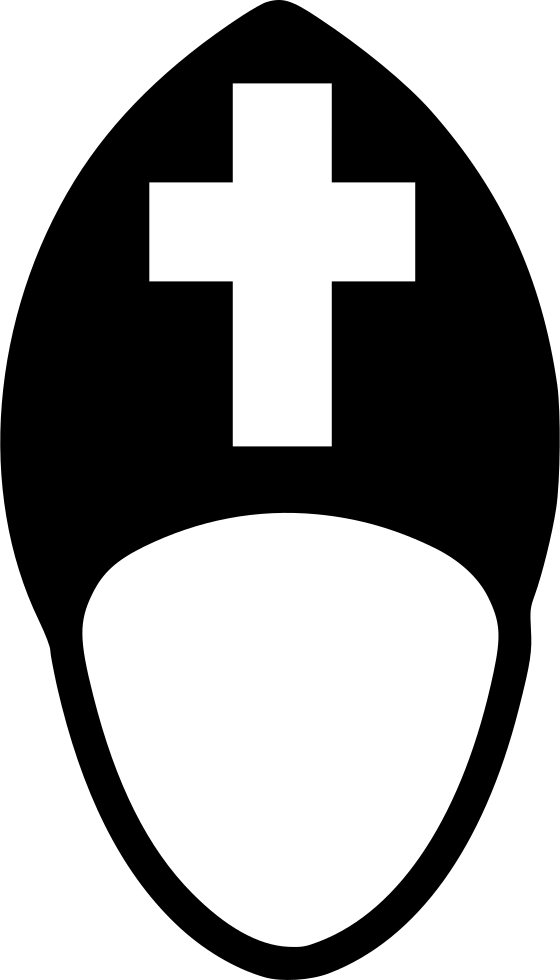 The Pope Comments - Cross Clipart (560x980), Png Download