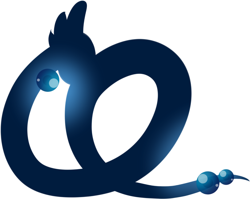 Dragonair's Silhouette By Obviousoddball - Dragonair Silhouette Clipart (823x700), Png Download