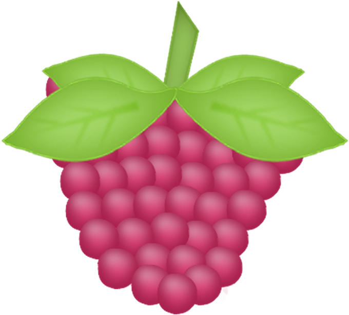 ○‿✿⁀berries‿✿⁀○ - Grape Clipart (700x637), Png Download