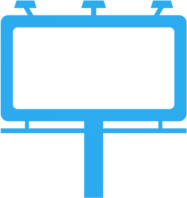 Out Of Home Advertising Icon Clipart (1200x675), Png Download