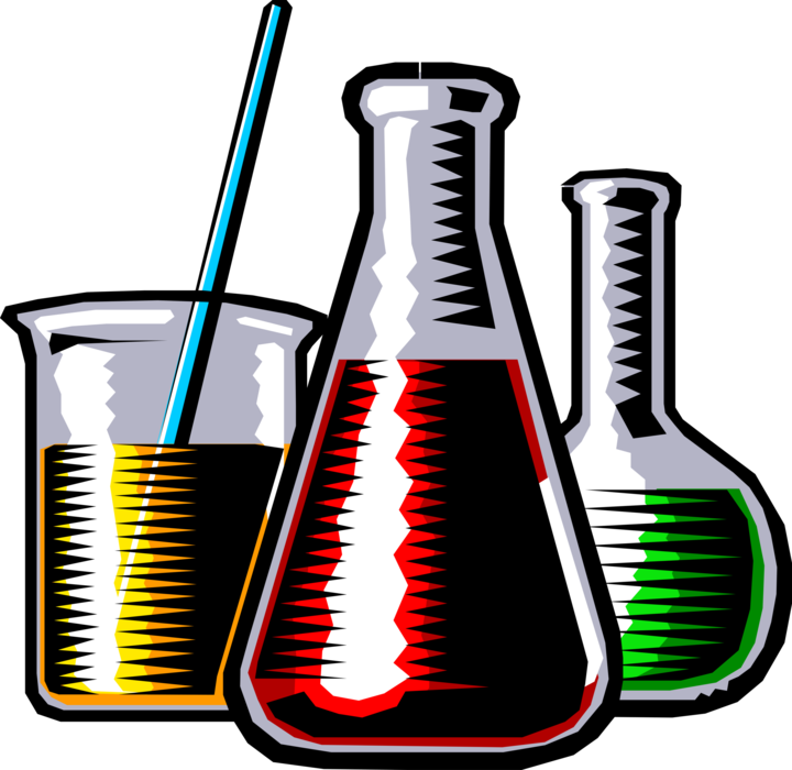 Flask Vector Beaker - Metodos Cientificos En La Quimica Clipart (720x700), Png Download
