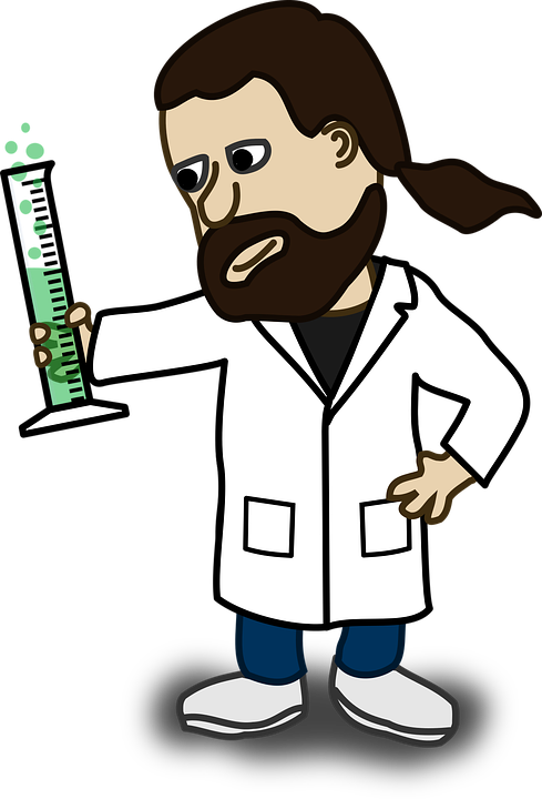 You Spend About 8 Hours A Day With Your Head On Your - Scientist Transparent Clipart (489x720), Png Download