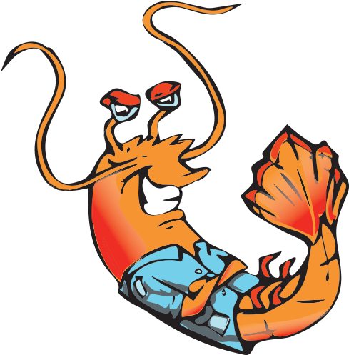 Shrimp Graphic Speech Bubble - Englewood Clipart (1138x496), Png Download