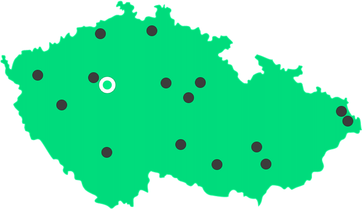 Get Involved In The Project - Czech Republic Map Png Clipart (743x439), Png Download