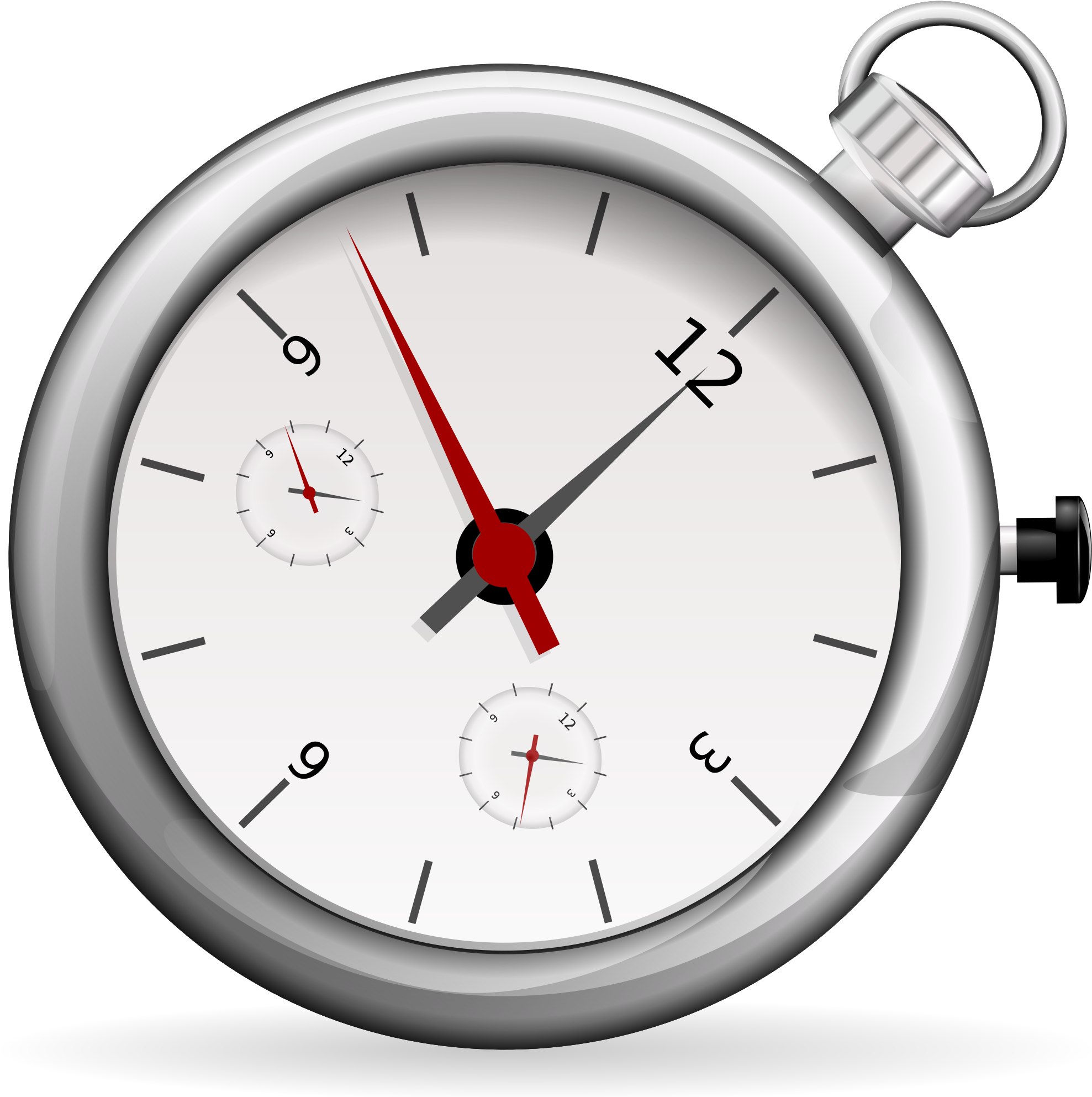 File Oxygen Actions Svg Wikimedia Commons Open - Chronometer Png Clipart (2000x2000), Png Download