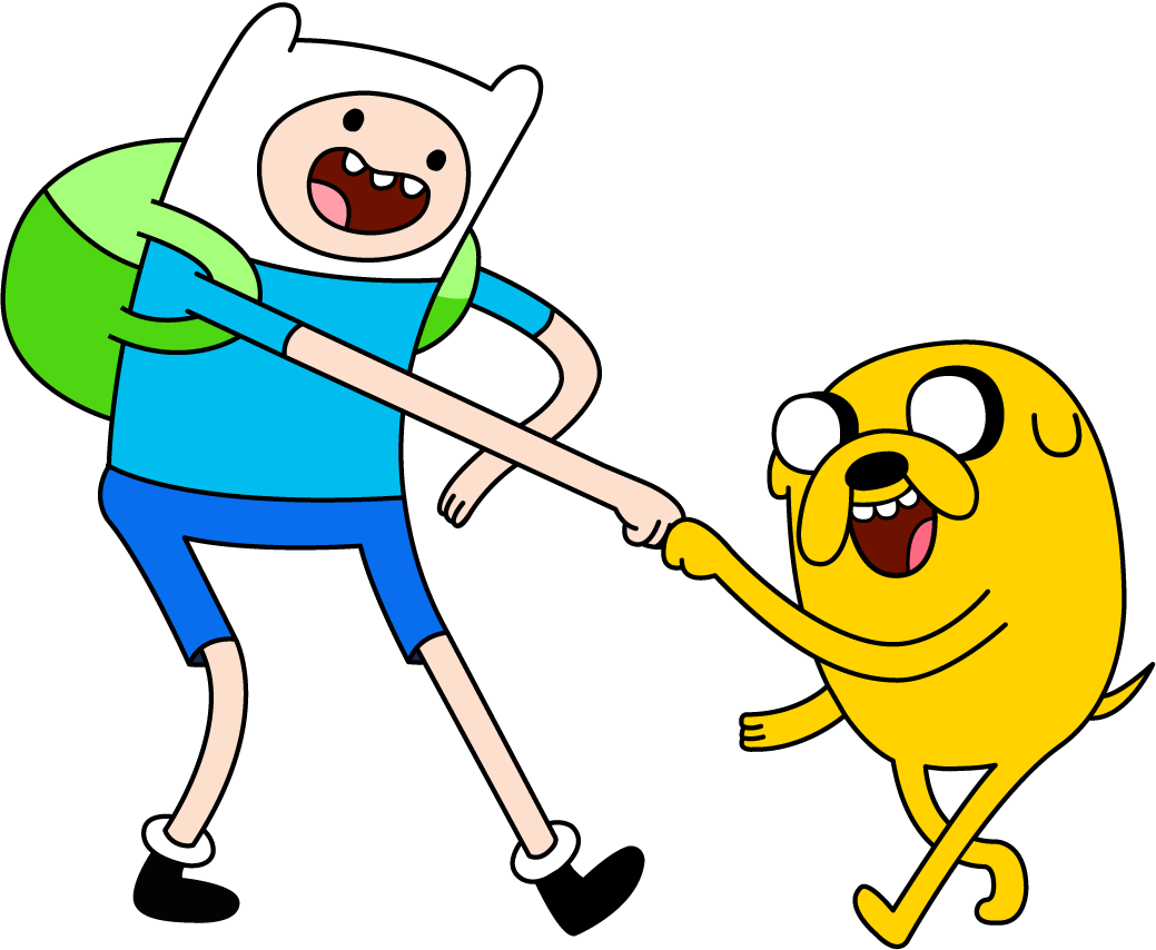 Not Too Long Ago, “adventure Time” Was A Quirky Program - Adventure Time Finn And Jake Fist Bump Clipart (1039x854), Png Download