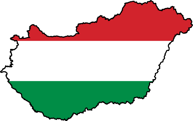 Budapest, Hungary The City Court Of Budapest Has Found - Hungary Flag And Map Clipart (800x502), Png Download