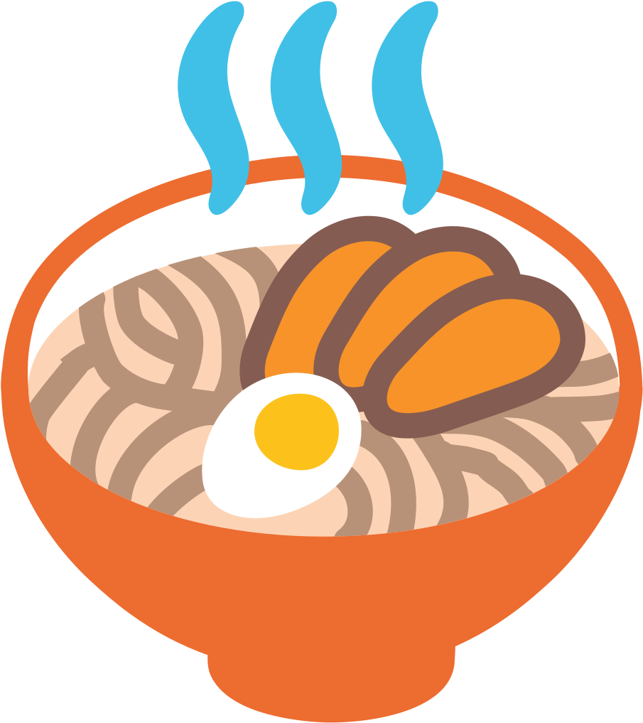 File Emoji U F C Svg Wikipedia - 🍜 Emoji Clipart (1024x1024), Png Download
