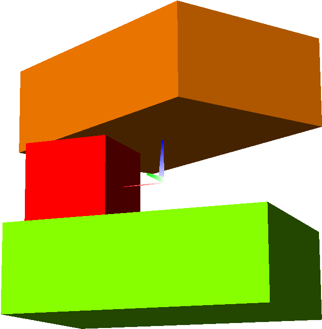 In This Image, We Have Three Cubes - Illustration Clipart (1024x768), Png Download